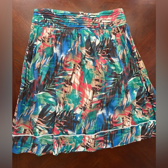 STUDIO WEST Tropical Print Women's Skirt SIZE L - Picture 1 of 5